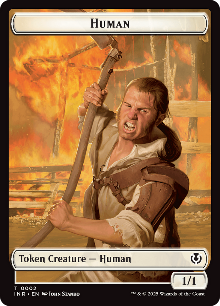 Magic: The Gathering - Human Token - Innistrad Remastered Tokens