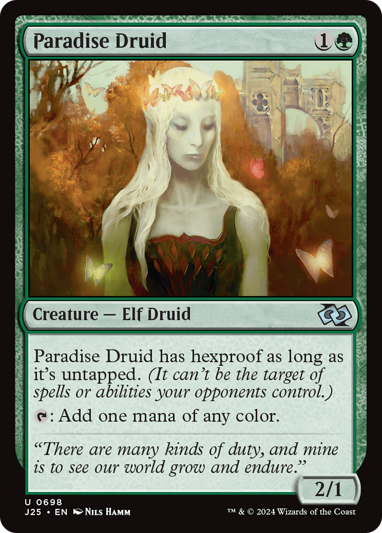 Magic: The Gathering - Paradise Druid - Foundations Jumpstart