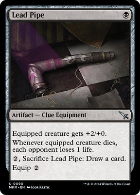 Magic: The Gathering - Lead Pipe - Murders at Karlov Manor