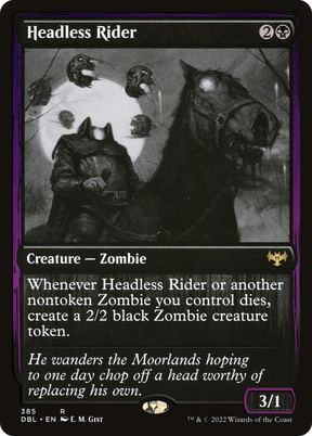 Magic: The Gathering - Headless Rider - Innistrad: Double Feature