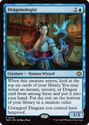 Magic: The Gathering - Dragonologist Foil - Tarkir: Dragonstorm