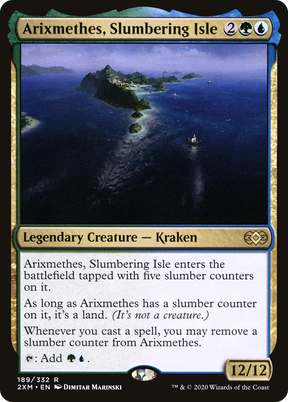 Magic: The Gathering - Arixmethes, Slumbering Isle Foil - Double Masters