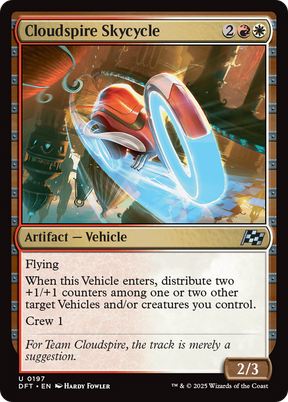 Magic: The Gathering - Cloudspire Skycycle Foil - Aetherdrift