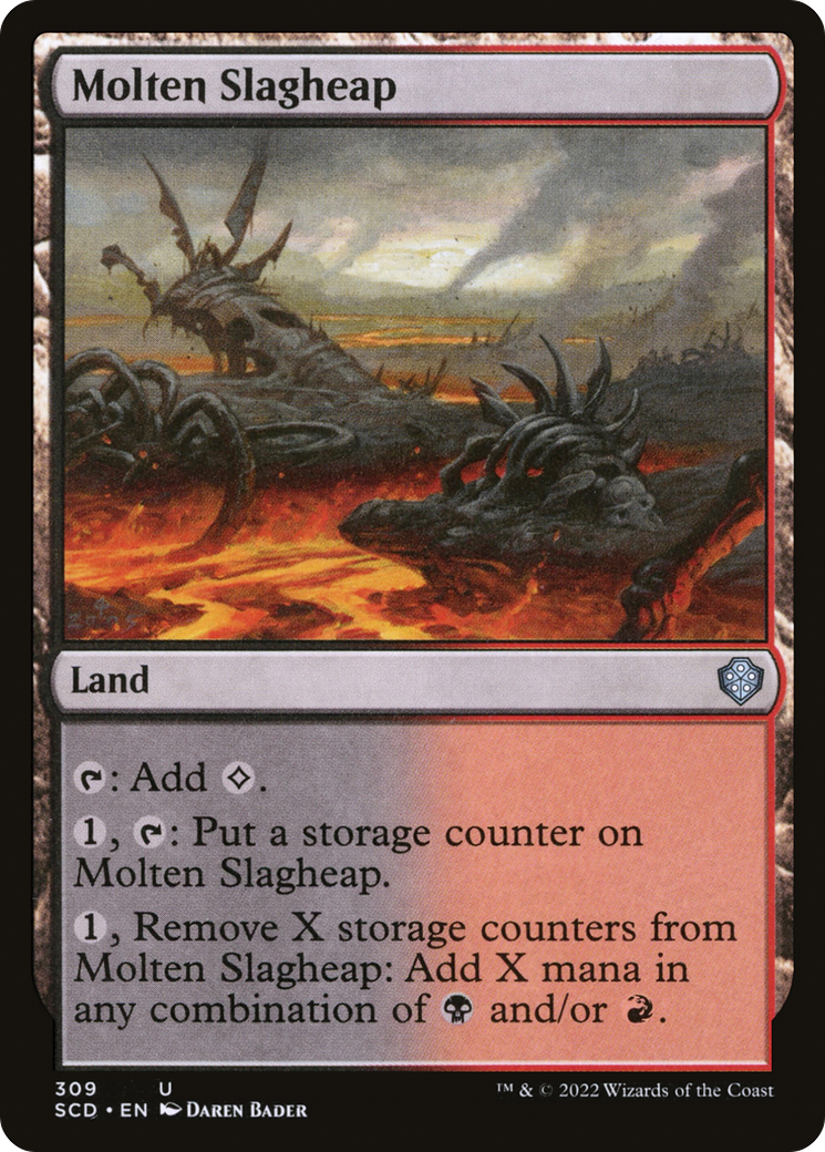 Magic: The Gathering - Molten Slagheap - Starter Commander Decks