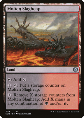 Magic: The Gathering - Molten Slagheap - Starter Commander Decks