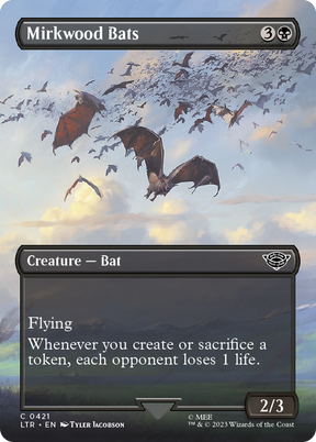 Magic: The Gathering - Mirkwood Bats Foil - The Lord of the Rings: Tales of Middle-earth