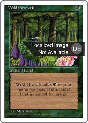 Magic: The Gathering - Wildwuchs - Fourth Edition