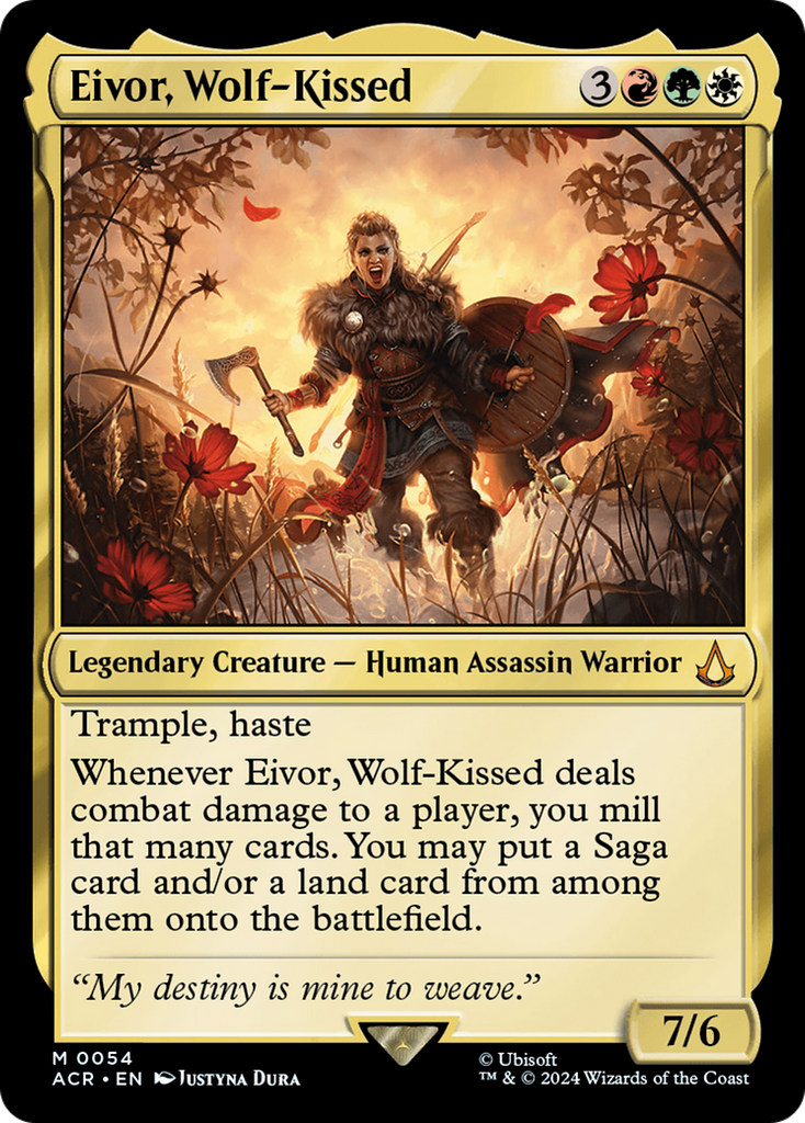 Magic: The Gathering - Eivor, Wolf-Kissed - Assassin's Creed