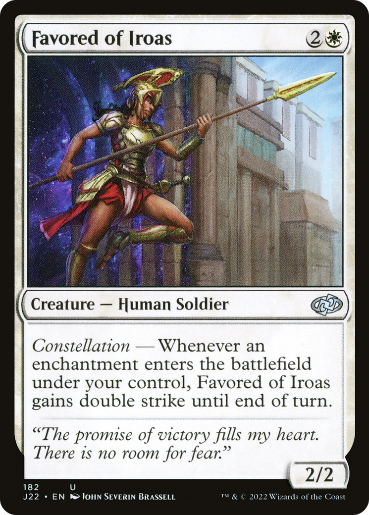 Magic: The Gathering - Favored of Iroas - Jumpstart 2022