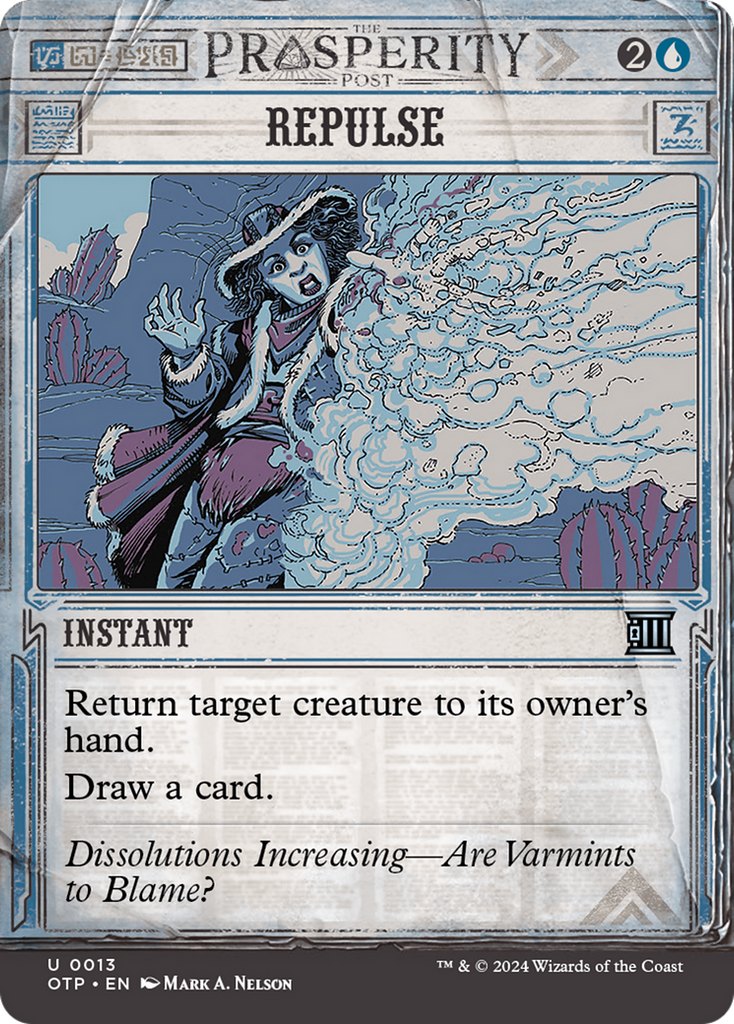 Magic: The Gathering - Repulse - Breaking News