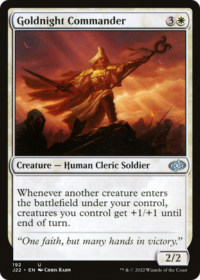 Magic: The Gathering - Goldnight Commander - Jumpstart 2022