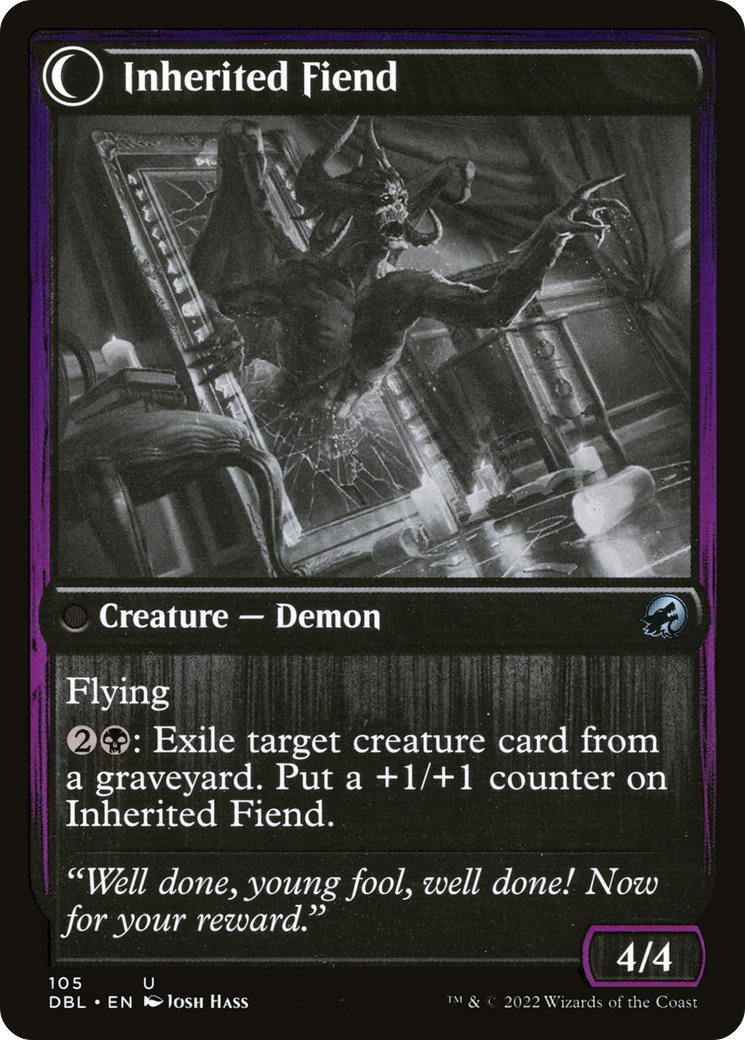 Magic: The Gathering - Heirloom Mirror // Inherited Fiend - Innistrad: Double Feature