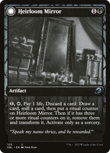Magic: The Gathering - Heirloom Mirror // Inherited Fiend Foil - Innistrad: Double Feature