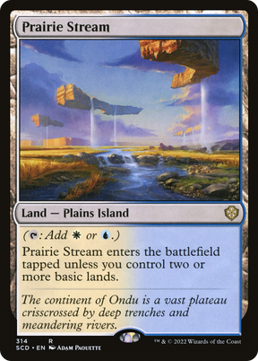 Magic: The Gathering - Prairie Stream - Starter Commander Decks