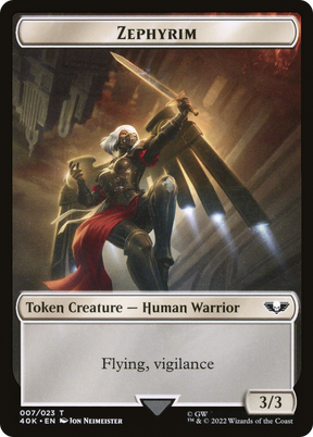 Magic: The Gathering - Zephyrim Token - Warhammer 40000 Tokens