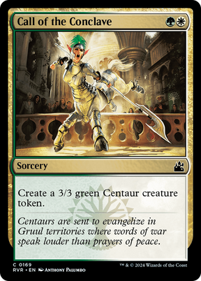 Magic: The Gathering - Call of the Conclave Foil - Ravnica Remastered