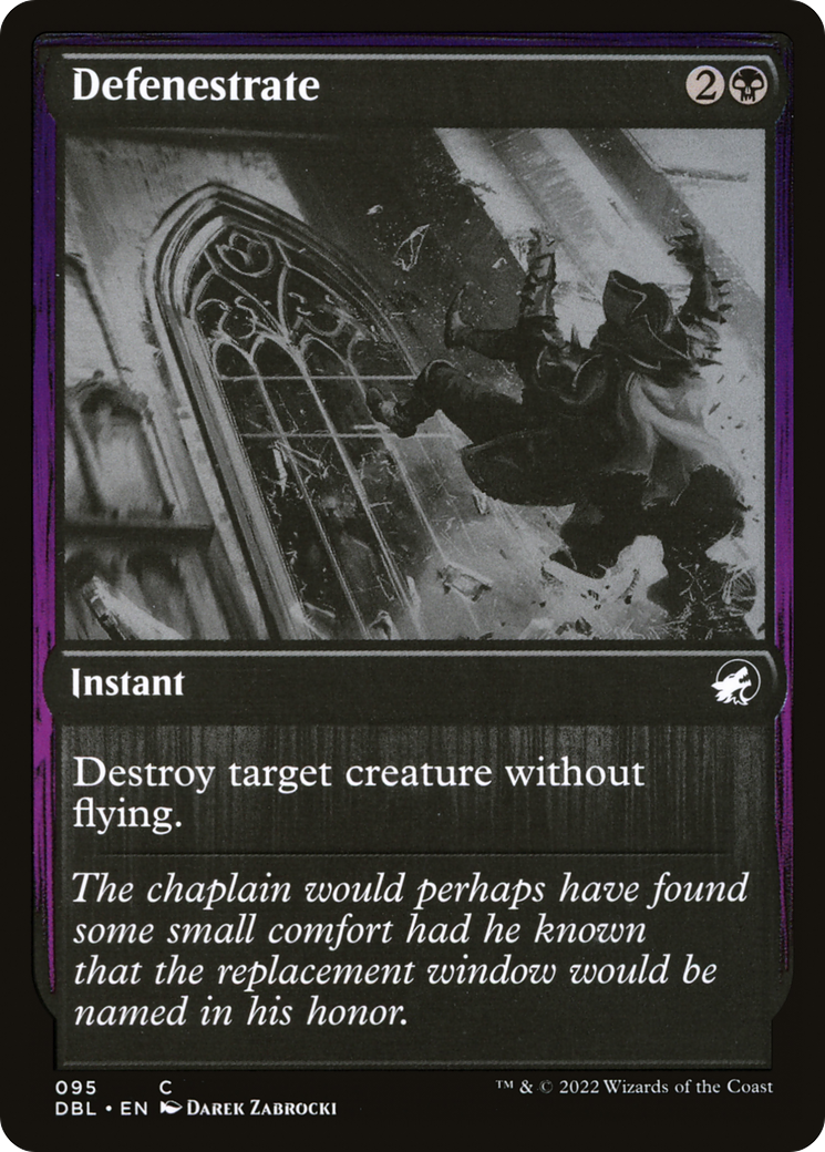 Magic: The Gathering - Defenestrate - Innistrad: Double Feature