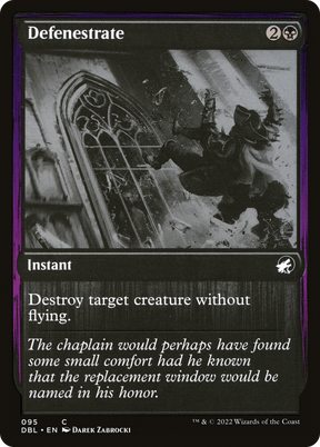Magic: The Gathering - Defenestrate - Innistrad: Double Feature