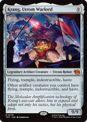 Magic: The Gathering - Krang, Utrom Warlord - Teenage Mutant Ninja Turtles