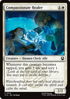 Magic: The Gathering - Compassionate Healer Foil - Avatar: The Last Airbender