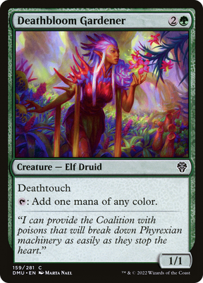 Magic: The Gathering - Deathbloom Gardener - Dominaria United