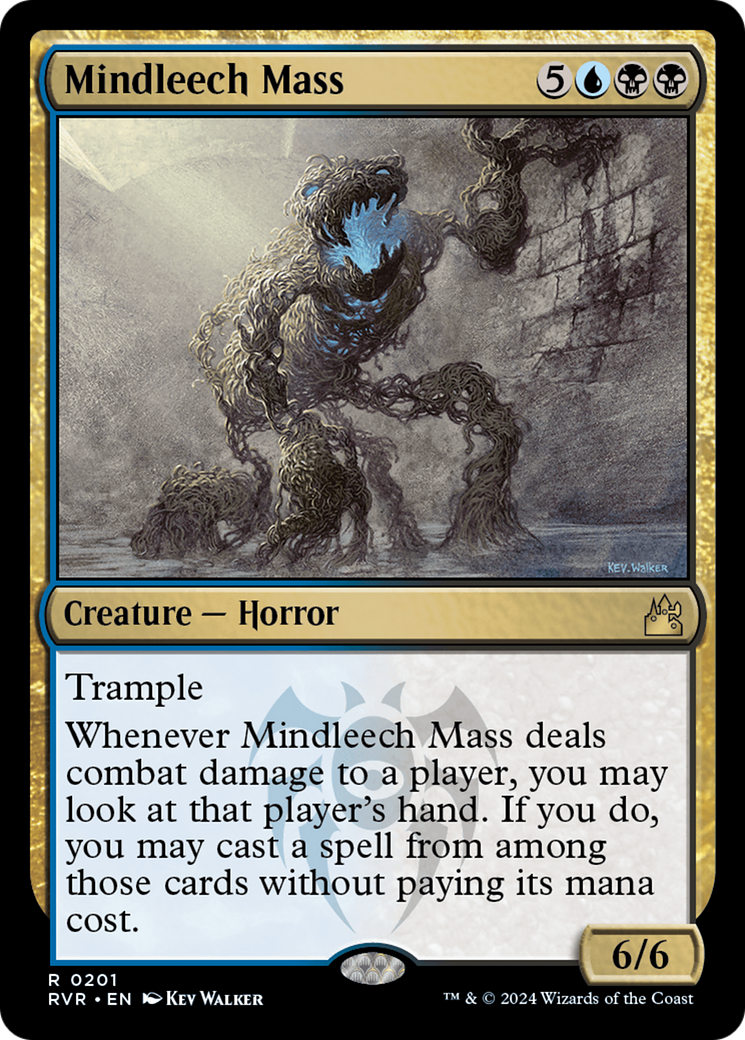 Magic: The Gathering - Mindleech Mass Foil - Ravnica Remastered