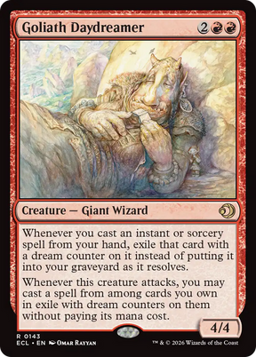 Magic: The Gathering - Goliath Daydreamer Foil - Lorwyn Eclipsed