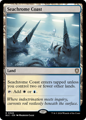 Magic: The Gathering - Seachrome Coast - Bloomburrow Commander
