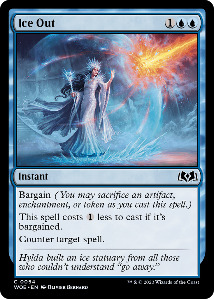 Magic: The Gathering - Ice Out Foil - Wilds of Eldraine