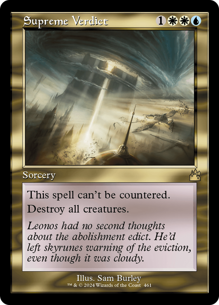 Magic: The Gathering - Supreme Verdict - Ravnica Remastered