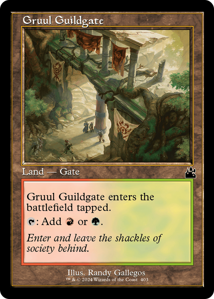 Magic: The Gathering - Gruul Guildgate - Ravnica Remastered