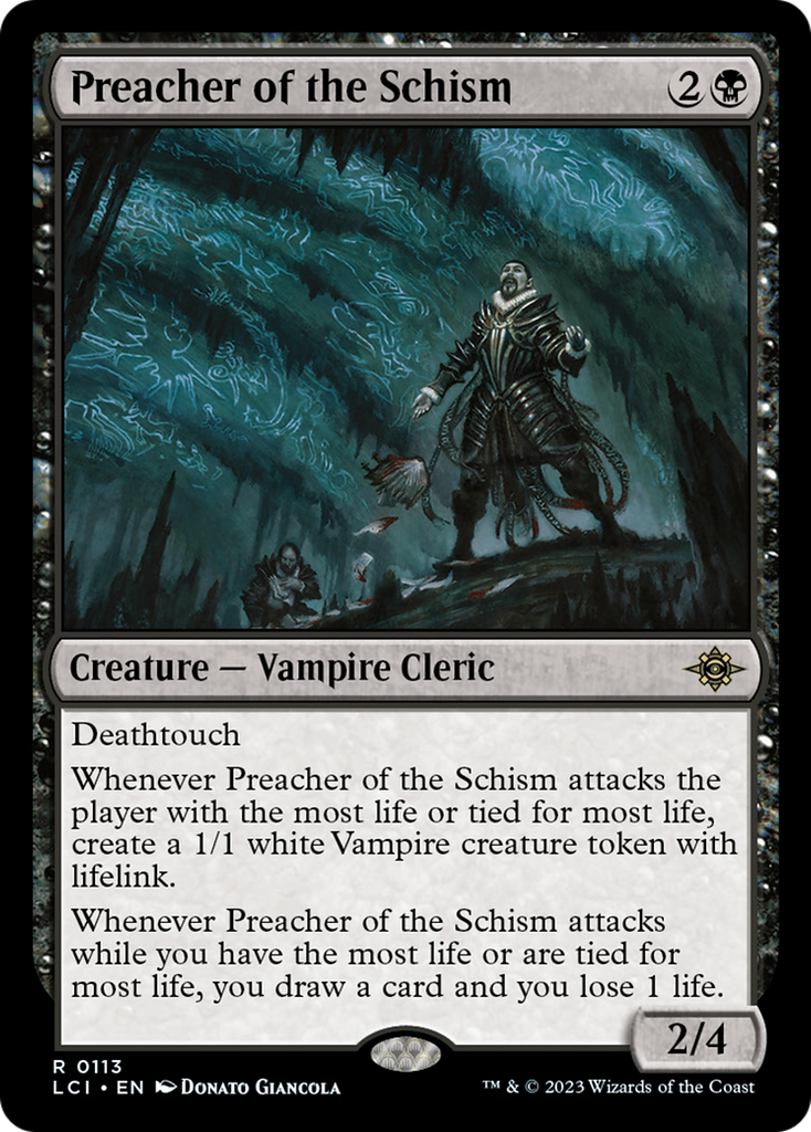 Magic: The Gathering - Preacher of the Schism - The Lost Caverns of Ixalan