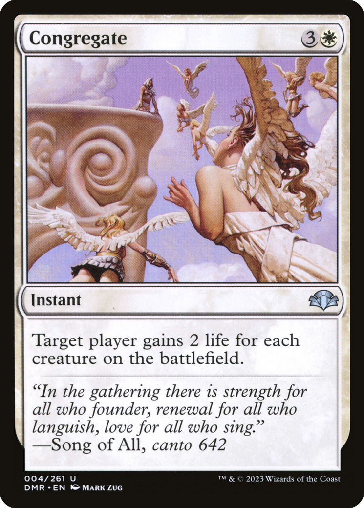 Magic: The Gathering - Congregate - Dominaria Remastered