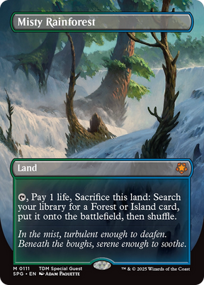 Magic: The Gathering - Misty Rainforest - Special Guests