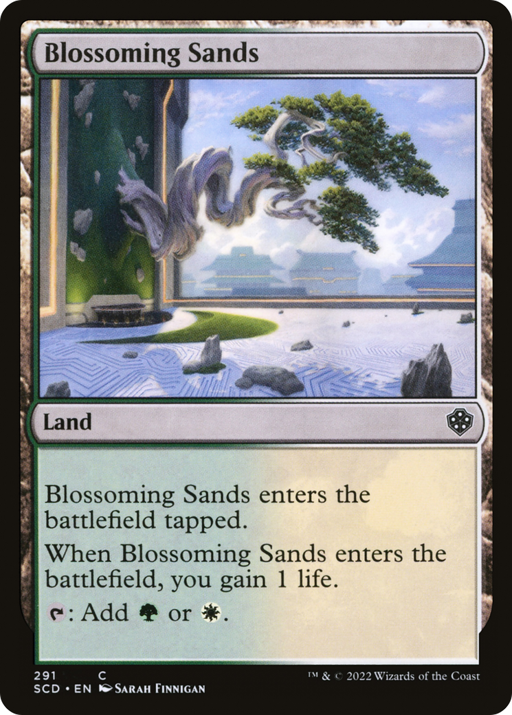 Magic: The Gathering - Blossoming Sands - Starter Commander Decks