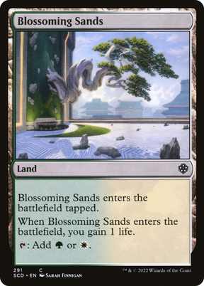 Magic: The Gathering - Blossoming Sands - Starter Commander Decks