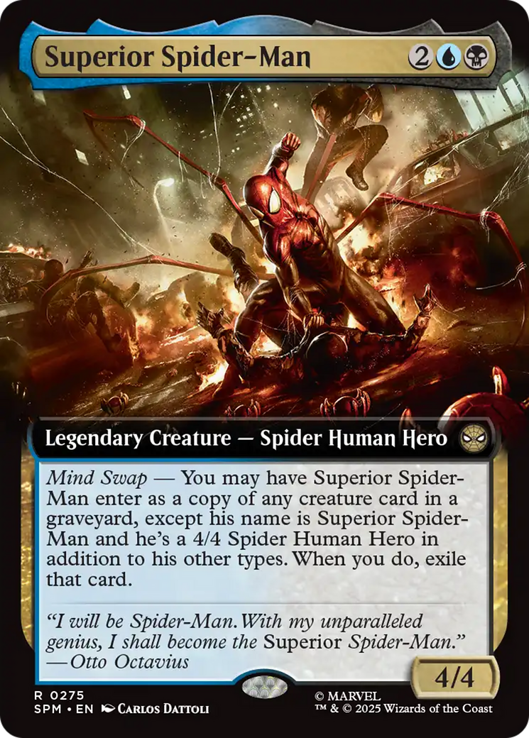 Magic: The Gathering - Superior Spider-Man Foil - Marvel's Spider-Man