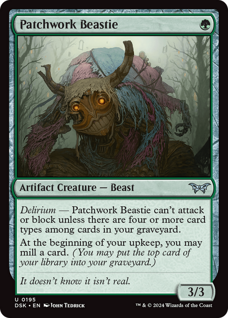 Magic: The Gathering - Patchwork Beastie - Duskmourn: House of Horror