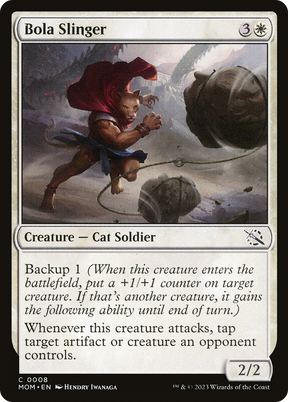Magic: The Gathering - Bola Slinger Foil - March of the Machine