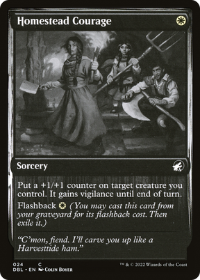Magic: The Gathering - Homestead Courage - Innistrad: Double Feature