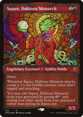 Magic the Gathering - Squee, Dubious Monarch Foil - Dominaria United