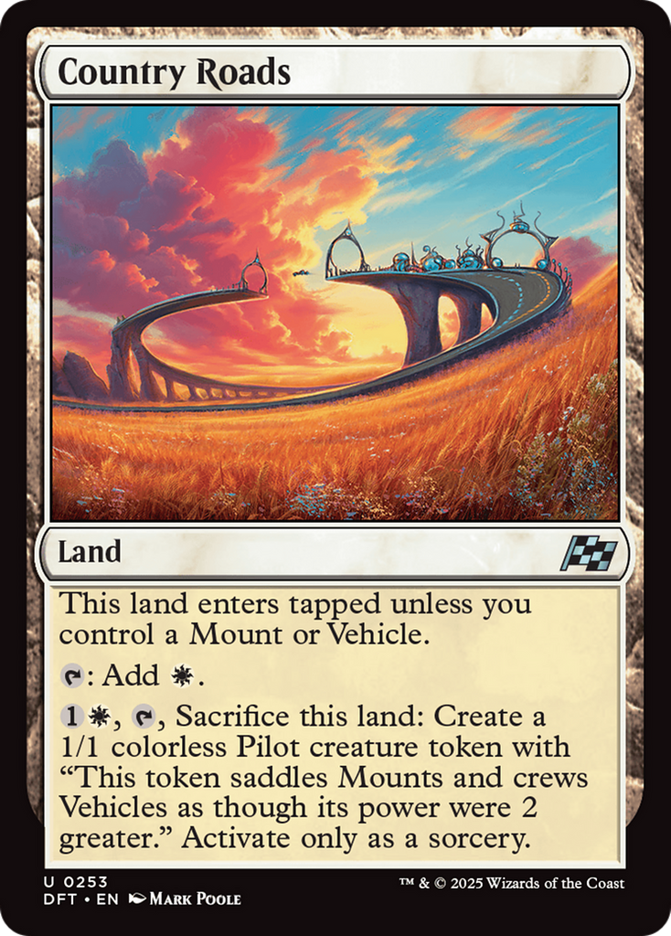 Magic: The Gathering - Country Roads Foil - Aetherdrift