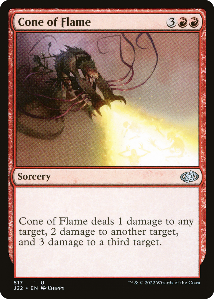 Magic: The Gathering - Cone of Flame - Jumpstart 2022
