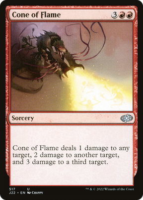 Magic: The Gathering - Cone of Flame - Jumpstart 2022