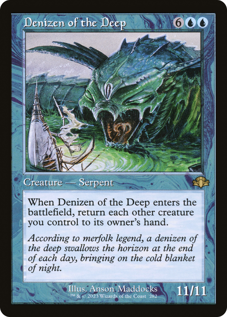 Magic: The Gathering - Denizen of the Deep - Dominaria Remastered