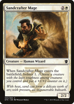 Magic: The Gathering - Sandcrafter Mage Foil - Dragons of Tarkir