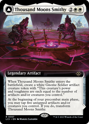Magic: The Gathering - Thousand Moons Smithy // Barracks of the Thousand - The Lost Caverns of Ixalan