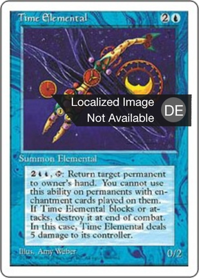 Magic: The Gathering - Zeitelementar - Fourth Edition