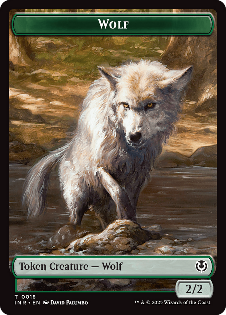 Magic: The Gathering - Wolf Token - Innistrad Remastered Tokens