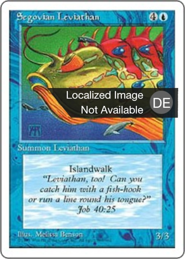 Magic: The Gathering - Segovianischer Leviathan - Fourth Edition